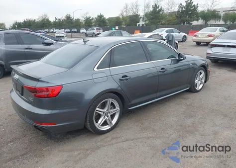 2017 Audi A4 2.0T Premium z USA, uszkodzony, nr VIN WAUPNAF44HN069348